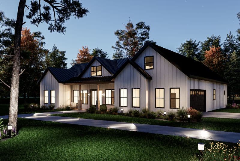The Alder Modern Farmhouse Plan