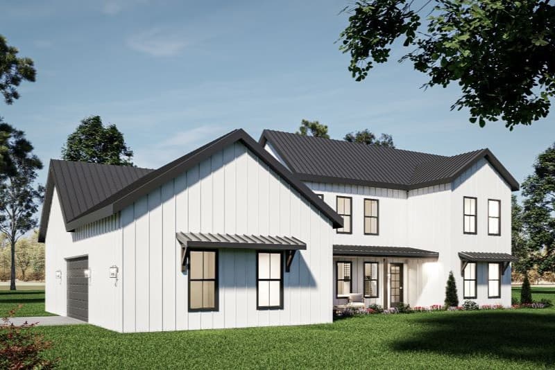 Anton Modern Farmhouse Plan