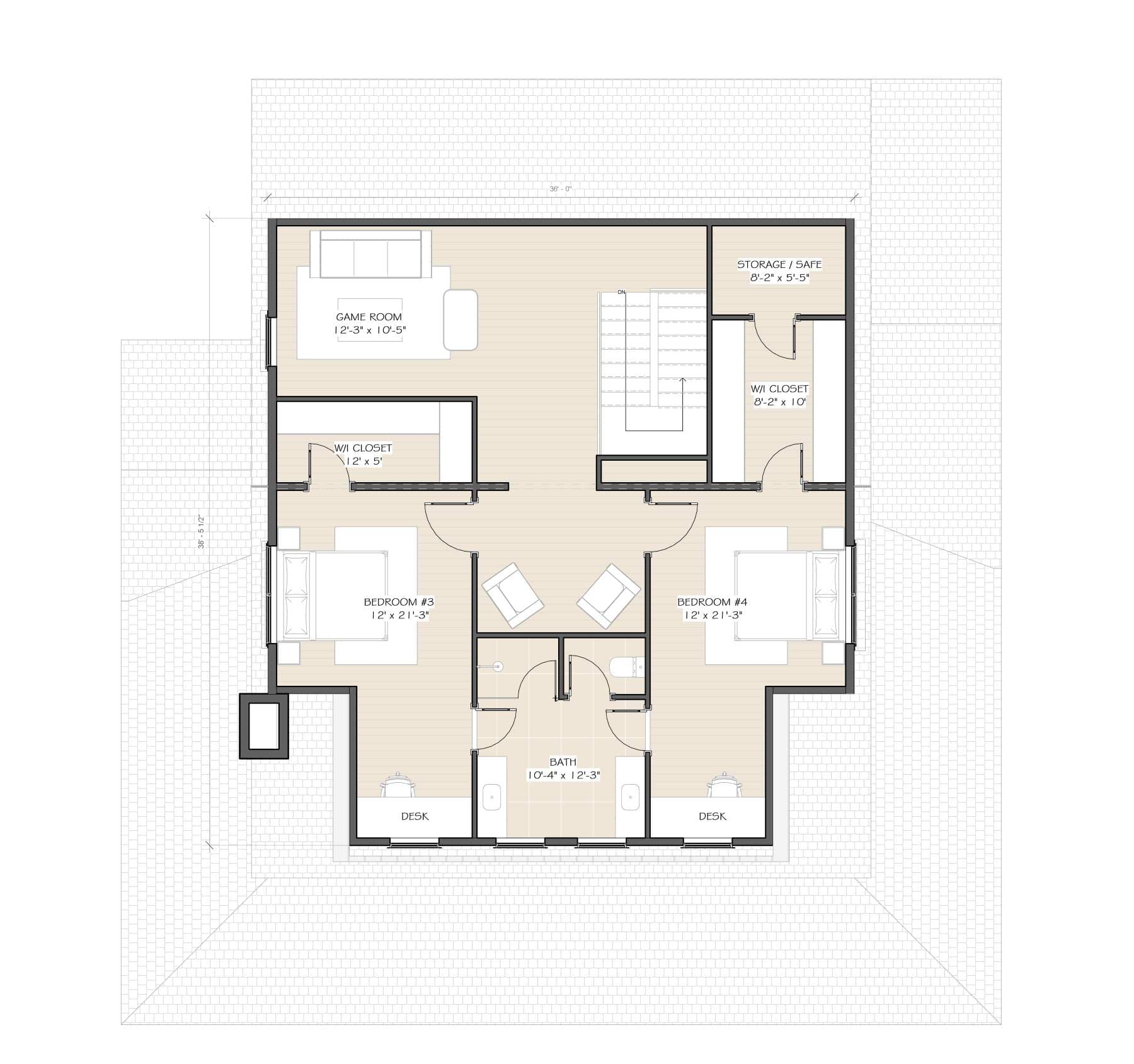 Hawthorne Modern Farmhouse Plan