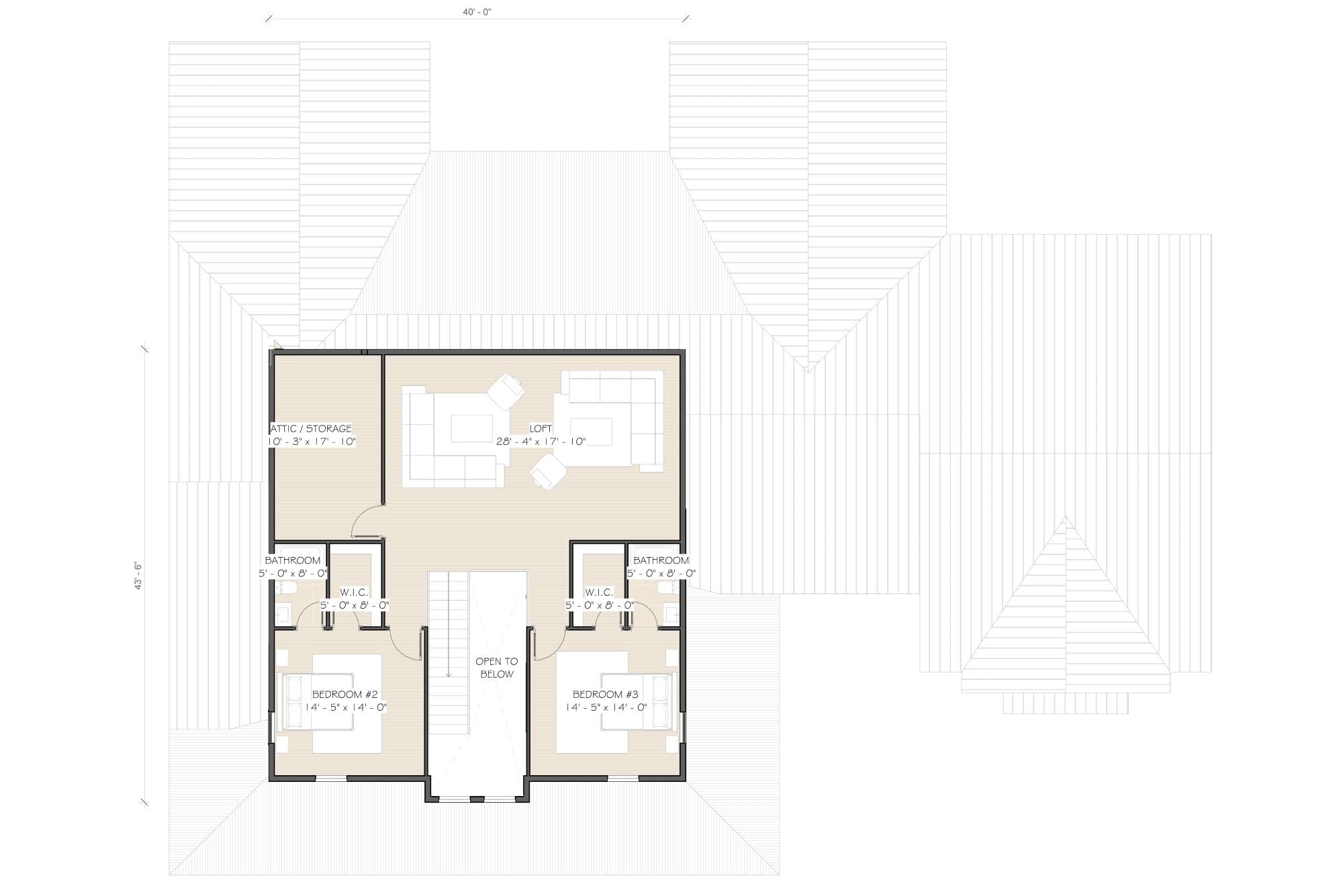 Horizon Modern Farmhouse Plan