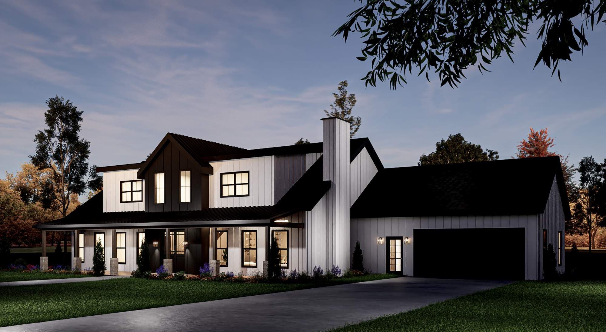 Ashton Modern Farmhouse Plan