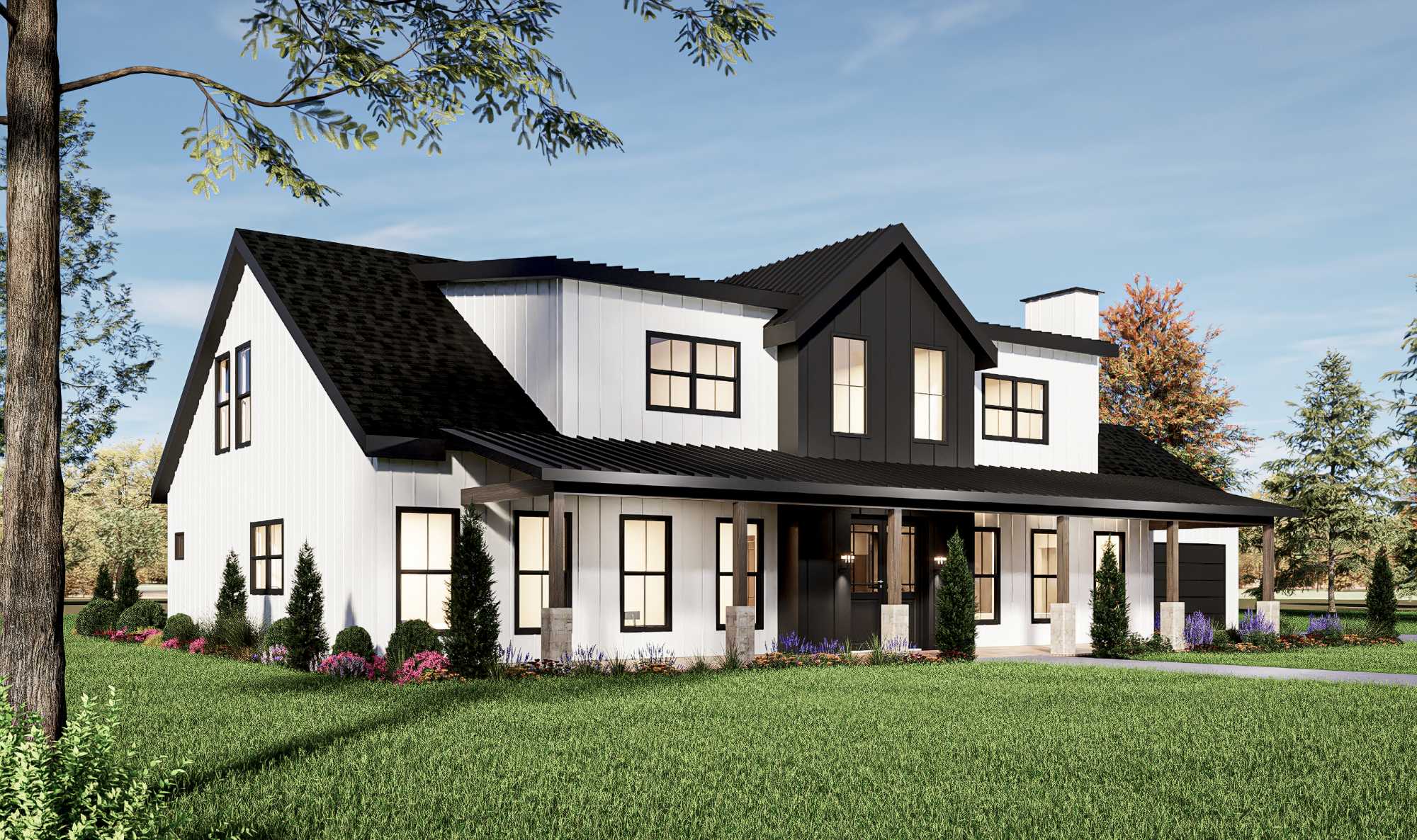 Ashton Modern Farmhouse Plan