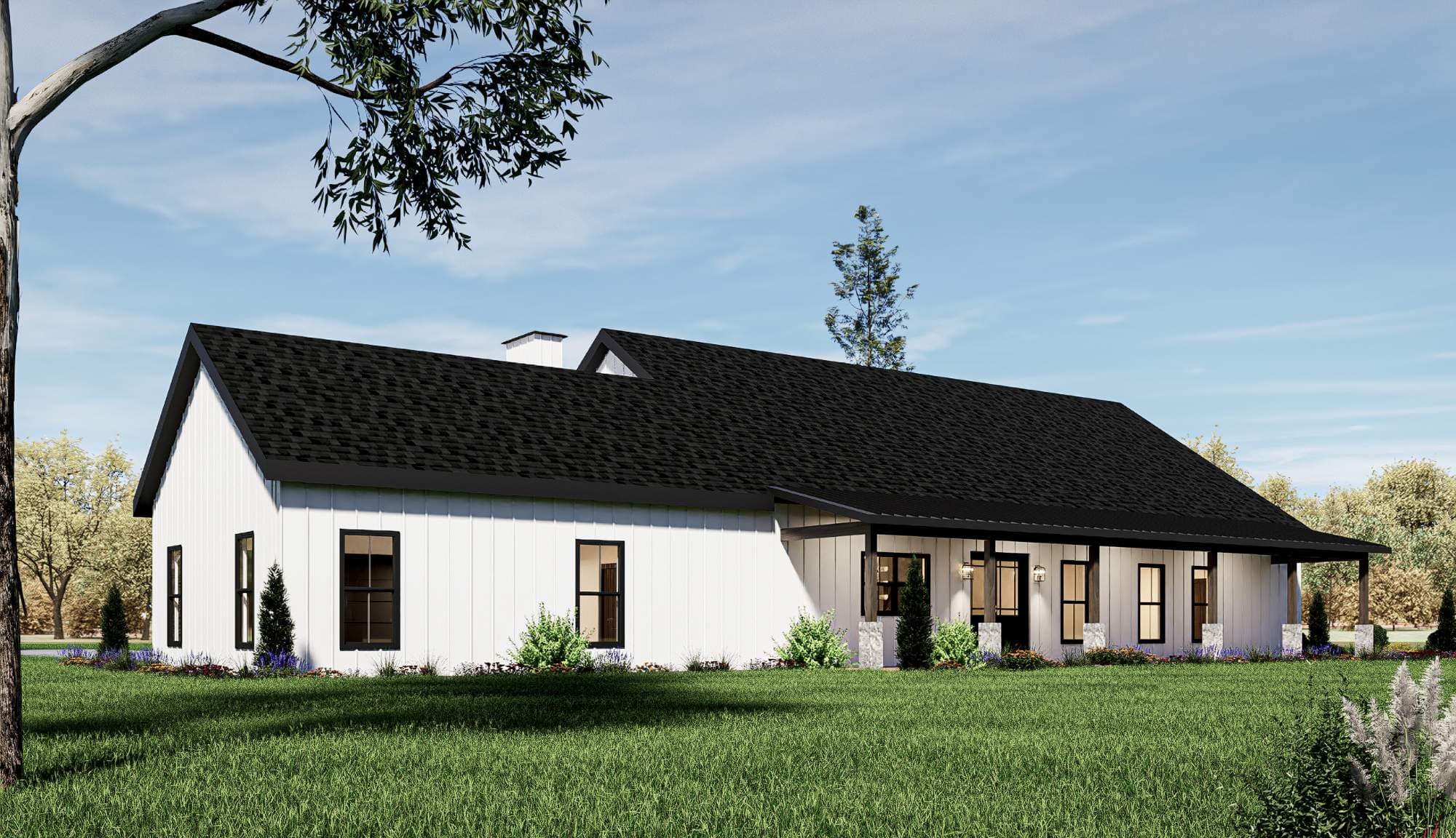 Ashton Modern Farmhouse Plan