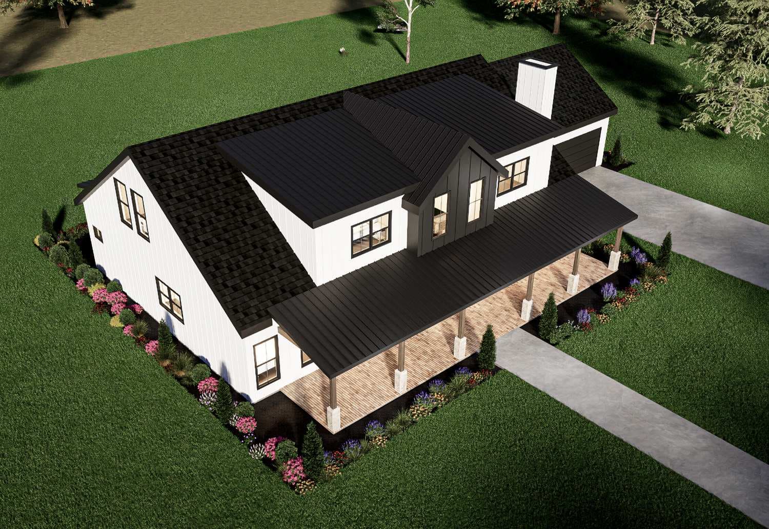 Ashton Modern Farmhouse Plan