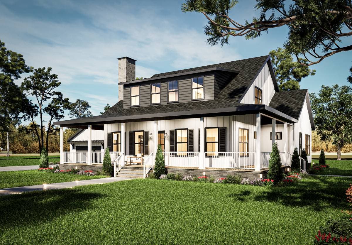 Hawthorne Modern Farmhouse Plan