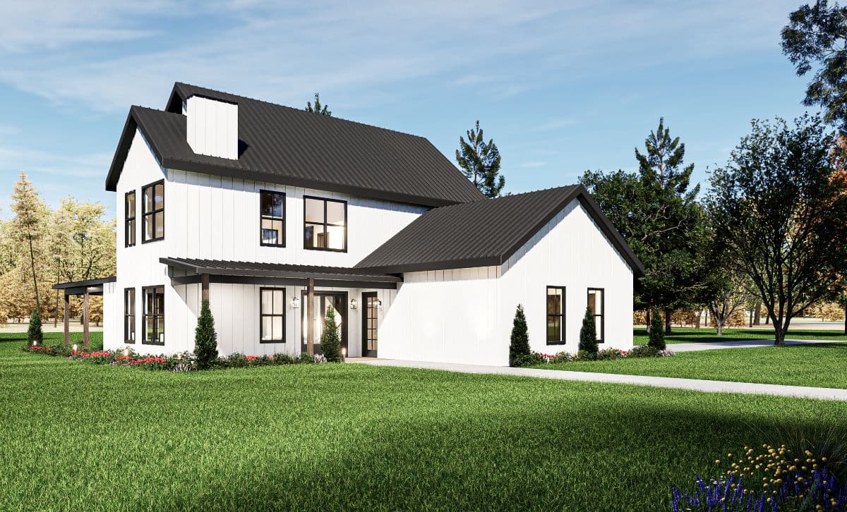 Charlotte Modern Farmhouse Plan